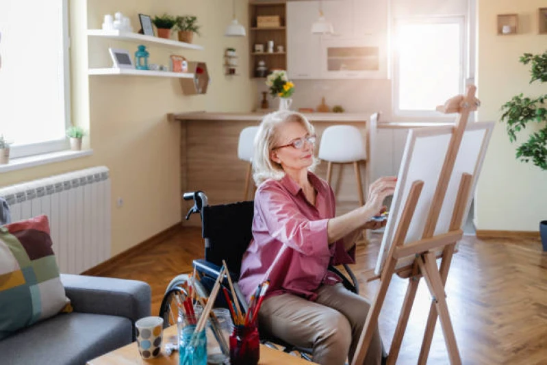 clínica de repouso para senhora