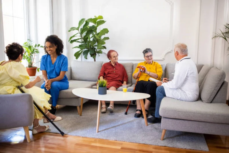 residência para idoso com enfermagem